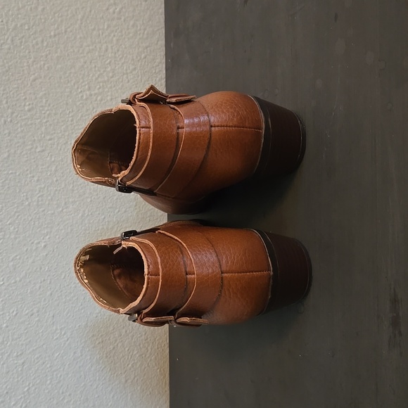 Sam Edelman Brown Ankle Boots Size 7 - Picture 3 of 9